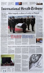 Polska i zagraniczna prasa o katastrofie