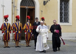 Książę Karol i Kamila w Watykanie