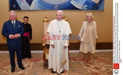 Książę Karol i Kamila w Watykanie