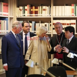 Książę Karol i Kamila w Watykanie