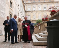 Książę Karol i Kamila w Watykanie