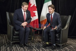 Premier Kanady Justin Trudeau założył skarpetki Star Wars