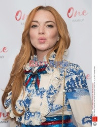 Lindsay Lohan na imprezie One Family