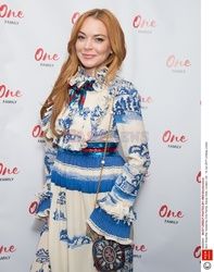 Lindsay Lohan na imprezie One Family