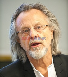 Jan A.P.Kaczmarek na konferencji prasowej Transatlantyk Festival Lodz