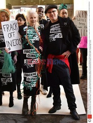Vivienne Westwood protestuje w Londynie