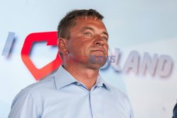 Jacht I love Poland Polskiej Fundacji Narodowej w Gdyni