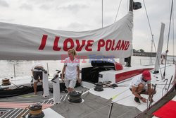 Jacht I love Poland Polskiej Fundacji Narodowej w Gdyni