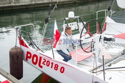 Jacht I love Poland Polskiej Fundacji Narodowej w Gdyni