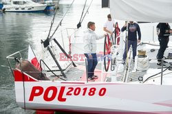 Jacht I love Poland Polskiej Fundacji Narodowej w Gdyni