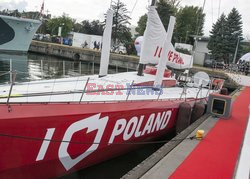 Jacht I love Poland Polskiej Fundacji Narodowej w Gdyni