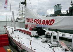 Jacht I love Poland Polskiej Fundacji Narodowej w Gdyni