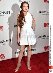 Lindsay Lohan na premierze swojego programu w MTV