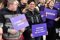 Wiosna i Robert Biedroń w Krakowie