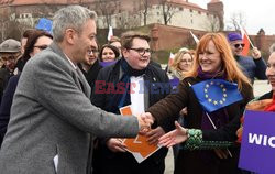 Wiosna i Robert Biedroń w Krakowie