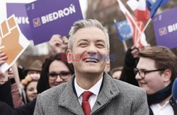 Wiosna i Robert Biedroń w Krakowie