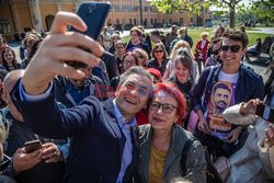 Robert Biedroń we Wrocławiu