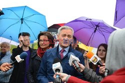 Robert Biedroń w Kleszczowie