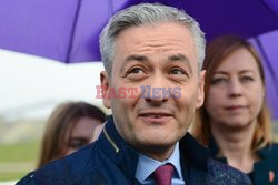 Robert Biedroń w Kleszczowie