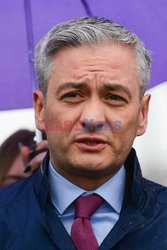 Robert Biedroń w Kleszczowie