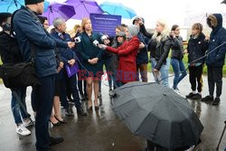 Robert Biedroń w Kleszczowie