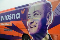 Robert Biedroń w Kleszczowie