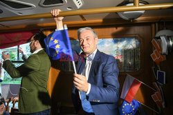 Spotkanie Roberta Biedronia i Fransa Timmermansa