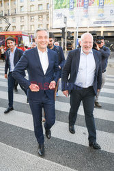 Spotkanie Roberta Biedronia i Fransa Timmermansa