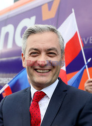 Spotkanie Roberta Biedronia i Fransa Timmermansa