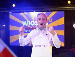 Spotkanie Roberta Biedronia i Fransa Timmermansa