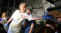 Spotkanie Roberta Biedronia i Fransa Timmermansa