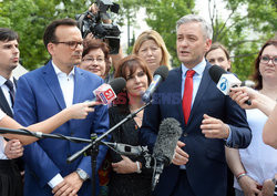 Konferencja Wiosny Roberta Biedronia