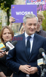 Robert Biedroń o koalicji lewicowej w wyborach parlamentarnych