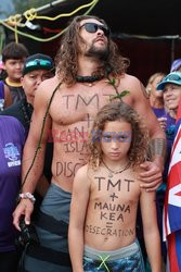 Jason Momoa wspiera protest Hawajczyków