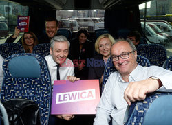 Liderzy Lewicy w podróży po Polsce