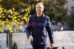 Wybory 2019 - głosowanie Roberta Biedronia