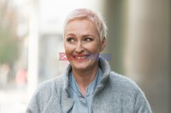 Anita Lipnicka w jesiennej stylizacji