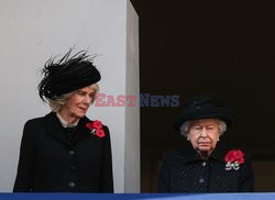 Brytyjska rodzina królewska na obchodach Dnia Pamięci