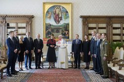 Prezydent Estonii na audiencji u Papieża Franciszka