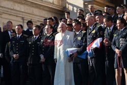 Robert Redford na audiencji generalnej papieża Franciszka