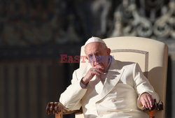 Robert Redford na audiencji generalnej papieża Franciszka