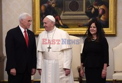 Mike Pence u papieża Franciszka