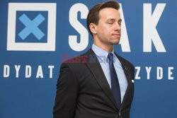 Kandydat na prezydenta Krzysztof Bosak w Łomży