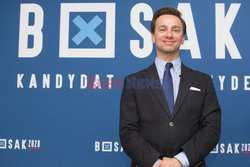Kandydat na prezydenta Krzysztof Bosak w Łomży