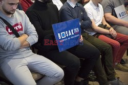 Kandydat na prezydenta Krzysztof Bosak w Łomży