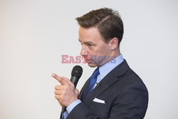 Kandydat na prezydenta Krzysztof Bosak w Łomży