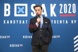 Kandydat na prezydenta Krzysztof Bosak w Łomży