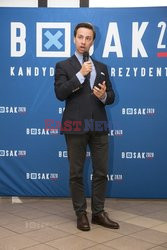 Kandydat na prezydenta Krzysztof Bosak w Łomży
