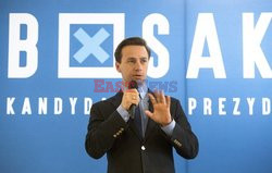 Kandydat na prezydenta Krzysztof Bosak w Łomży