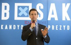 Kandydat na prezydenta Krzysztof Bosak w Łomży